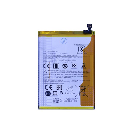 Battery BN56 for Xiaomi Redmi 9A/Redmi 9C 5000mAh